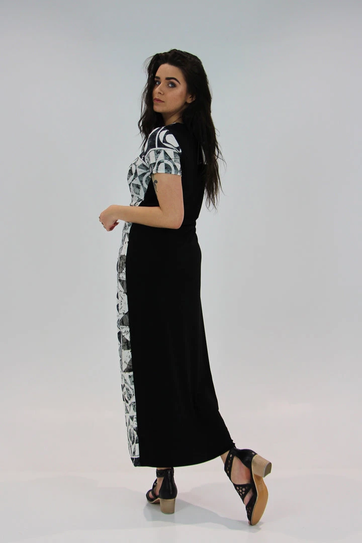 Lior Oculus Maxi Dress | Black & White | S Dresses 2 Lior Oculus Maxi Dress | Black & White | S Dresses