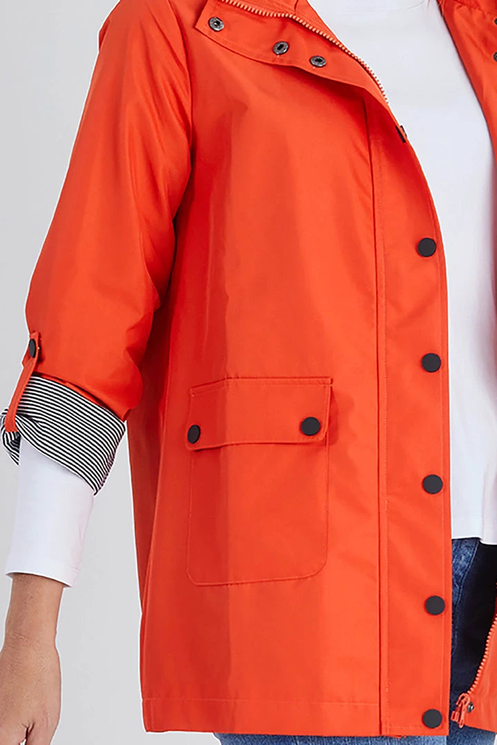 Gordon Smith Clothing Marine Zip Coat - Orange - GS11 2 Gordon Smith Clothing Marine Zip Coat - Orange - GS11