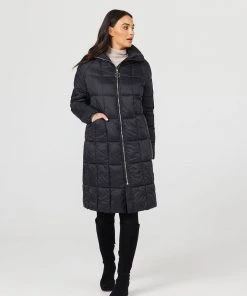 Brave & True Orion Long Puffer | Black | BT35 Clothing