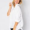 The Italian Closet Clothing Ottavia Hoodie | White | TIC16
