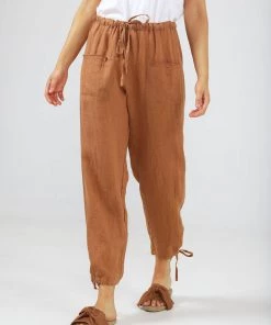 The Shanty Corporation Amazon Pants | Tan | TS5 Linen