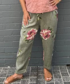 The Italian Cartel Positano Pant | Khaki | IC42 Clothing