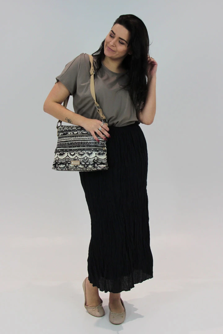 Stella Carakasi Skirts Perfect Line Skirt (Midnight) 1 Stella Carakasi Skirts Perfect Line Skirt (Midnight)