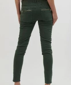 Italian Star Classic Button Jeans | Pine Green | IS10 Clothing 6 Italian Star Classic Button Jeans | Pine Green | IS10 Clothing