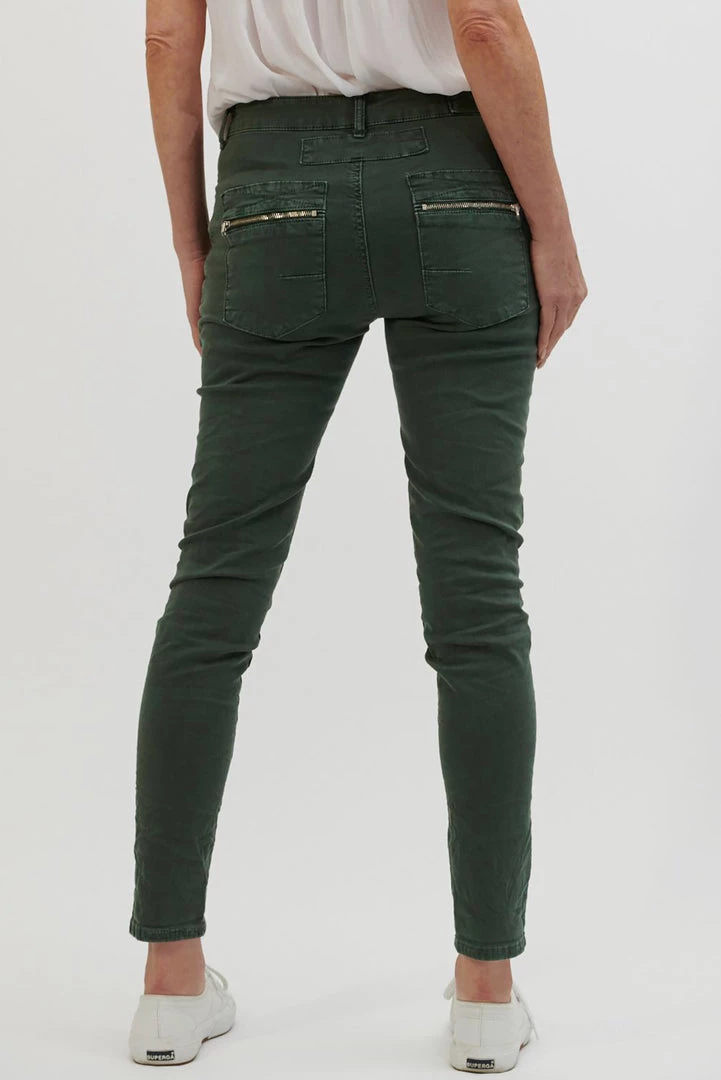 Italian Star Classic Button Jeans | Pine Green | IS10 Clothing 3 Italian Star Classic Button Jeans | Pine Green | IS10 Clothing
