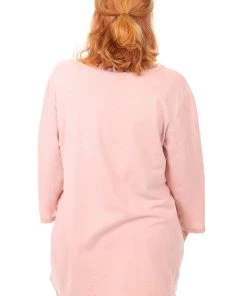 Cest Parfait Lazy Sunday Linen Top - Blush - CP7 Clothing