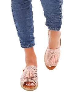 Bueno Shoes Keilor Newspaper Espadrille - Cameo
