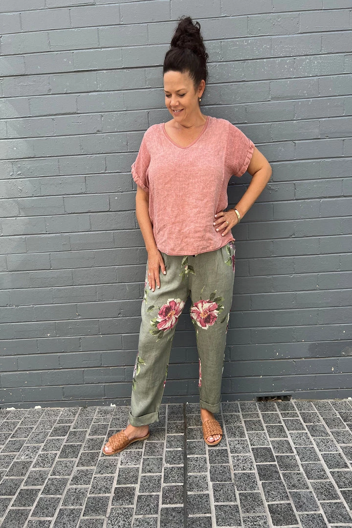 The Italian Cartel Positano Pant | Khaki | IC42 Clothing 1 The Italian Cartel Positano Pant | Khaki | IC42 Clothing