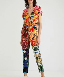 Desigual Clothing Cross Over Jumpsuit | DG42