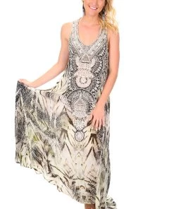 Fashion Spectrum Tahiti Razor Back Dress | FS3