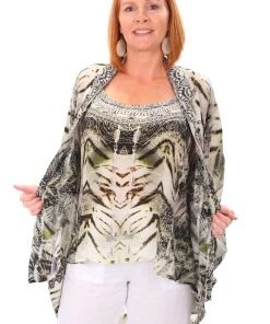 Fashion Spectrum Razor Tahiti Singlet - Olive - FS4 Resort Wear