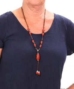 Stellar Rose Exotic Fire Necklace Jewellery