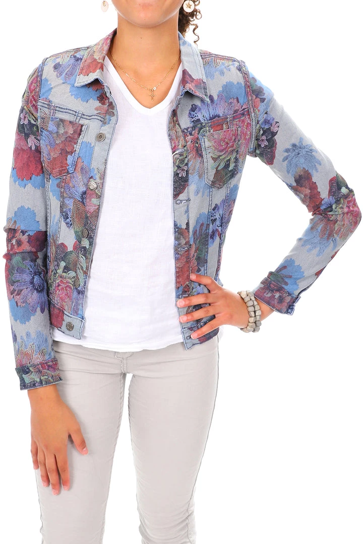 Onado Jackets/Coats Summer Garden Reversible Jacket - O1 2 Onado Jackets/Coats Summer Garden Reversible Jacket - O1