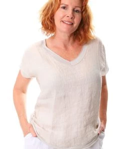 Ridley Charlotte Tee - Beige-R4