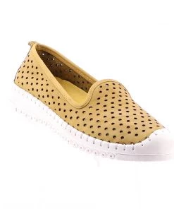 Rilassare Shoes Tabrum Flats - Yellow