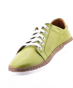 Rilassare Shoes Tannery Leather Sneakers - Kiwi