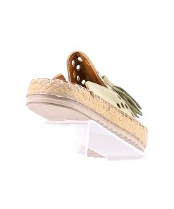 Rilassare Shoes Tasty Leather Espadrille - Khaki
