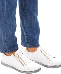 Rilassare Shoes Token Sneaker | White Gold | RS11 7 Rilassare Shoes Token Sneaker | White Gold | RS11