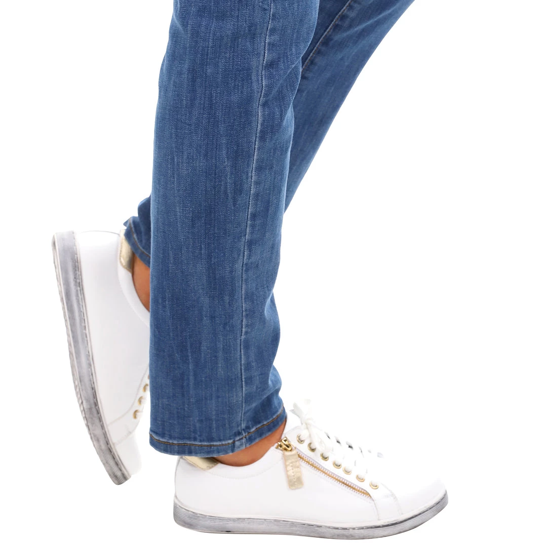 Rilassare Shoes Token Sneaker | White Gold | RS11 1 Rilassare Shoes Token Sneaker | White Gold | RS11