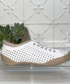 Rilassare Shoes Tycom Leather Sneaker | White | RS6