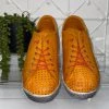 Rilassare Tatura Leather Sneaker | Orange | RS5