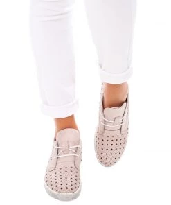 Rilassare Tori Taupe Lace Up Shoe New Arrivals