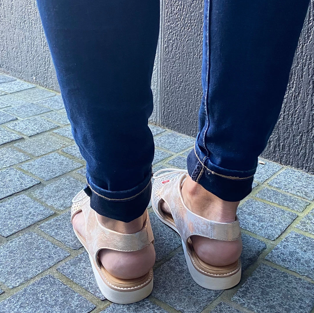 Rollie Slingback Punch Shoe - Marble Shimmer - RL2 5 Rollie Slingback Punch Shoe - Marble Shimmer - RL2