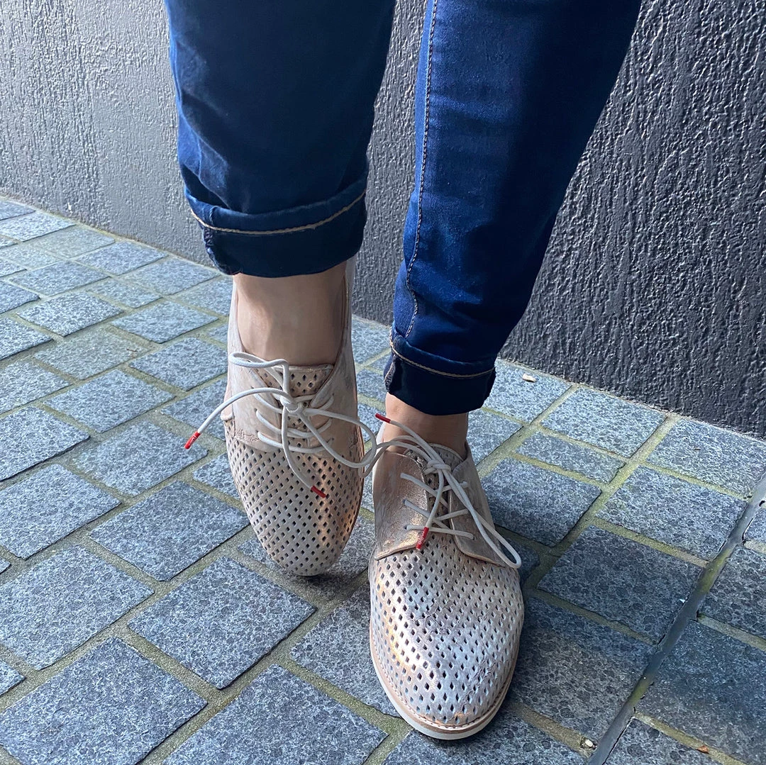 Rollie Slingback Punch Shoe - Marble Shimmer - RL2 4 Rollie Slingback Punch Shoe - Marble Shimmer - RL2