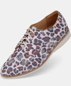 Rollie Shoes Derby Rainbow Leopard