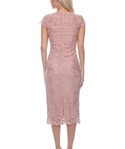 Romance Alexa Cap Sleeve Dress | Pink | ROM20