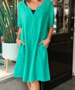 Ridley Dresses Sadie Dress | Emerald | R6s