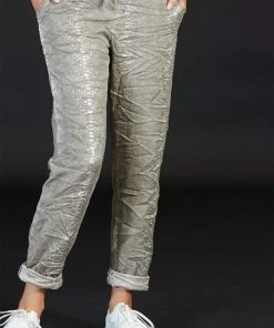 Love From Italy Snake Pants | Sage | LFI4