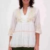 Lula Soul Sami Tunic | White | Ls42 Tops