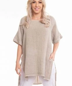 The Italian Cartel Florence Top | Sand | TIC26 Clothing