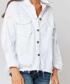 Italian Star Santana Jacket | White | IS34 Jackets/Coats