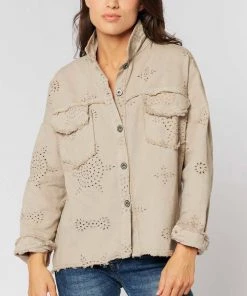 Italian Star Santana Jacket | Biege | IS34