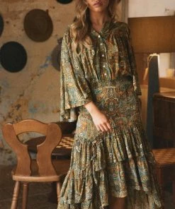 Talisman Kaleidoscope Sassy Dress | Multi | T36 Clothing