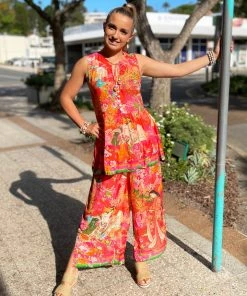 Rubyyaya Satana Pant | Red | RY19s