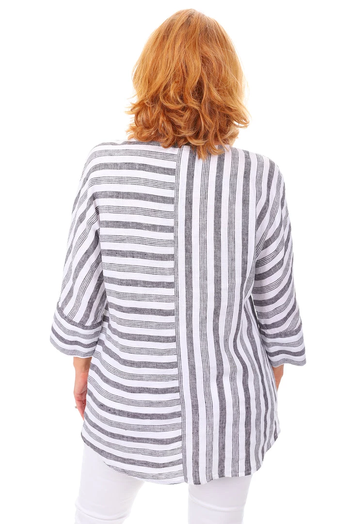 See Saw Two Pocket Dolman Top - Mink White 2 See Saw Two Pocket Dolman Top - Mink White