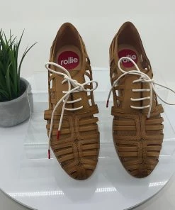 Rollie Sidecut Cage | Soft Tan | RO5 Shoes