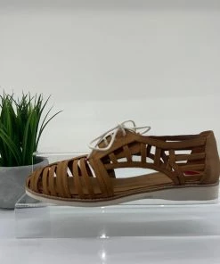 Rollie Sidecut Cage | Soft Tan | RO5 Shoes