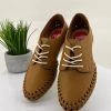 Rollie Sidecut Woven Shoe | Soft Tan | RO9 Shoes