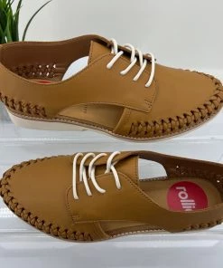 Rollie Sidecut Woven Shoe | Soft Tan | RO9 Shoes 5 Rollie Sidecut Woven Shoe | Soft Tan | RO9 Shoes