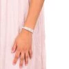 Stellar Rose Silver Statement Bracelet Jewellery