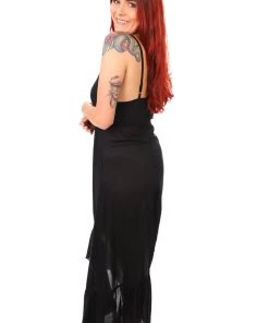 Society The Label Chika Tie Maxi | Black | SL3 S