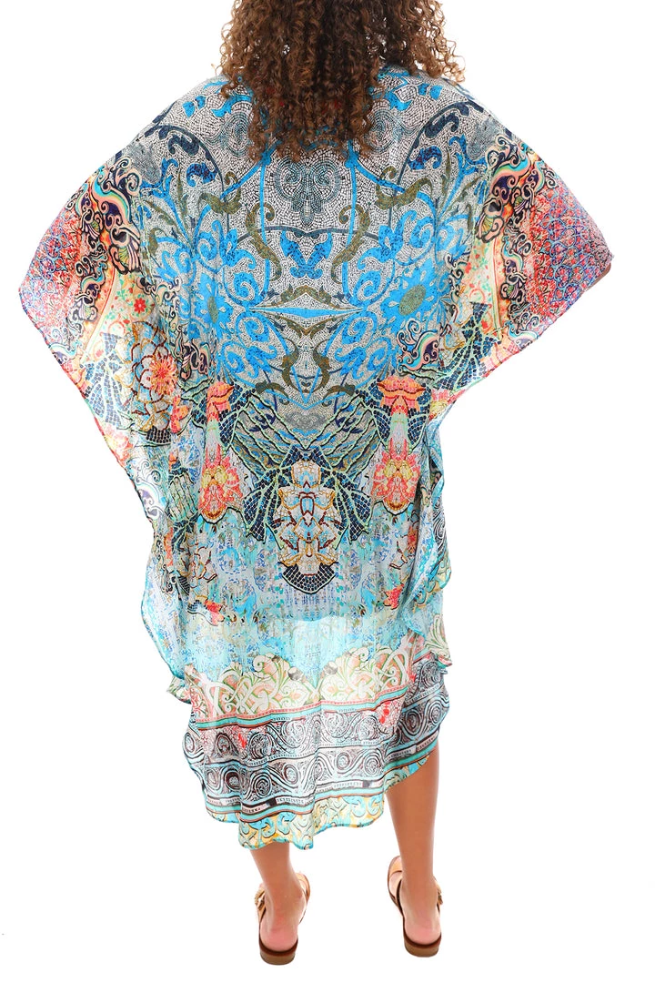 Solitaire Mosaic Kimono Cape | SO3 3 Solitaire Mosaic Kimono Cape | SO3