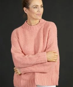 Love From Italy Pocket Chunky Knit | Spice | LFI2 Knitwear/Jumpers