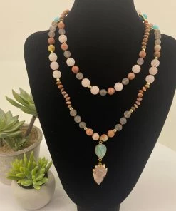 Stellar Rose Rose Quartz Mala Beads | SR16