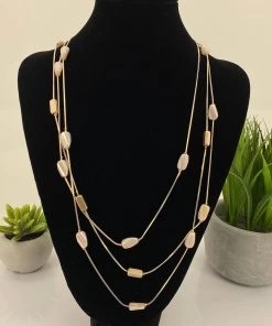 Stellar Rose Pink Gem Necklace | SR43