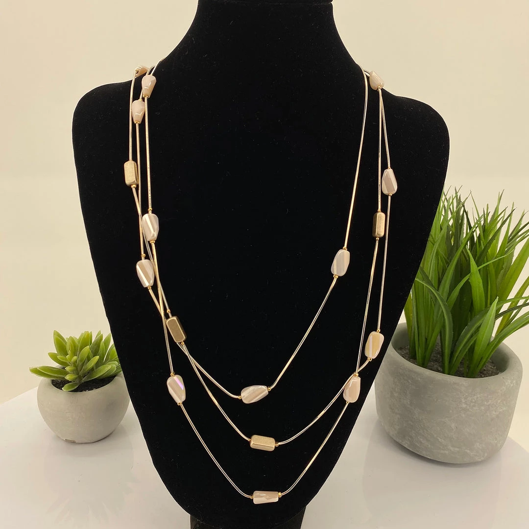 Stellar Rose Pink Gem Necklace | SR43 1 Stellar Rose Pink Gem Necklace | SR43